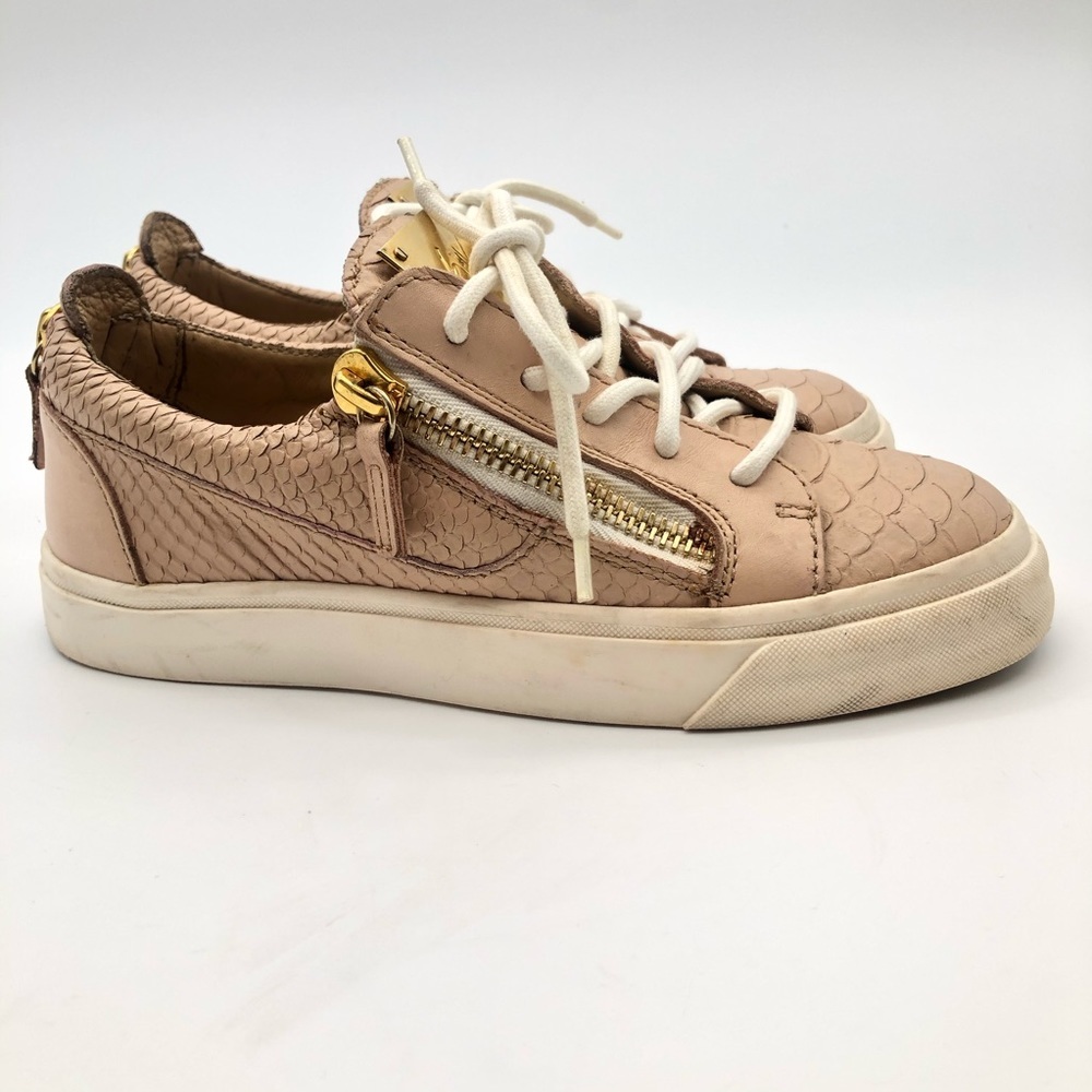 Giuseppe Zanotti Moreschi Snake Embossed Trainers